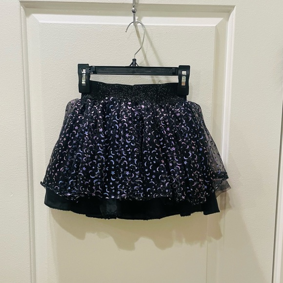 Spirit Halloween Black and Purple Moon and Stars Girls Tutu - Picture 3 of 4
